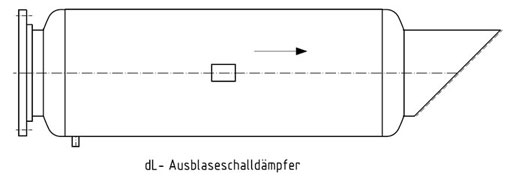 dL-Abluftschalldmpfer