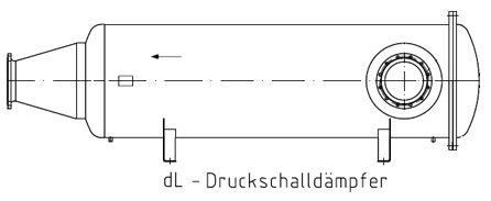 dL-Druckschalldmpfer